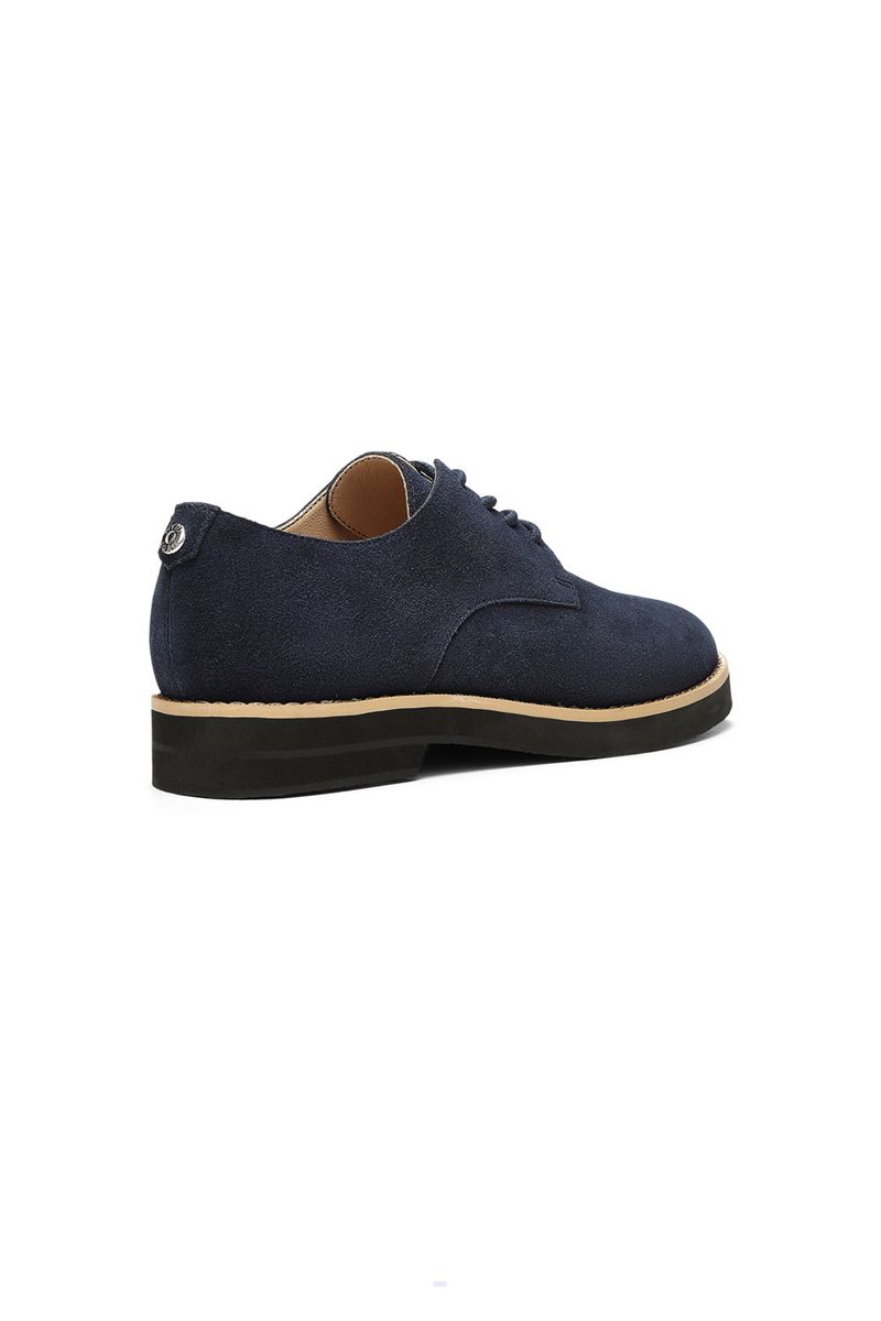 Navy Women's NYDJ Etai Oxfords | NZ 689FYKXOI