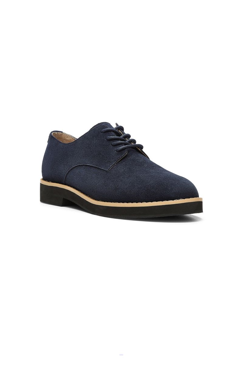 Navy Women\'s NYDJ Etai Oxfords | NZ 689FYKXOI