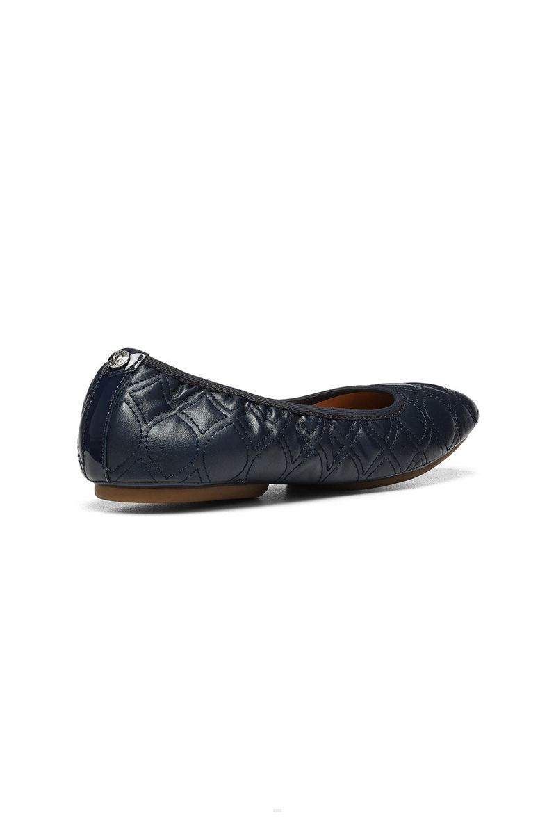 Navy Women's NYDJ Marie Ballet Flats | NZ 451BZMNFO