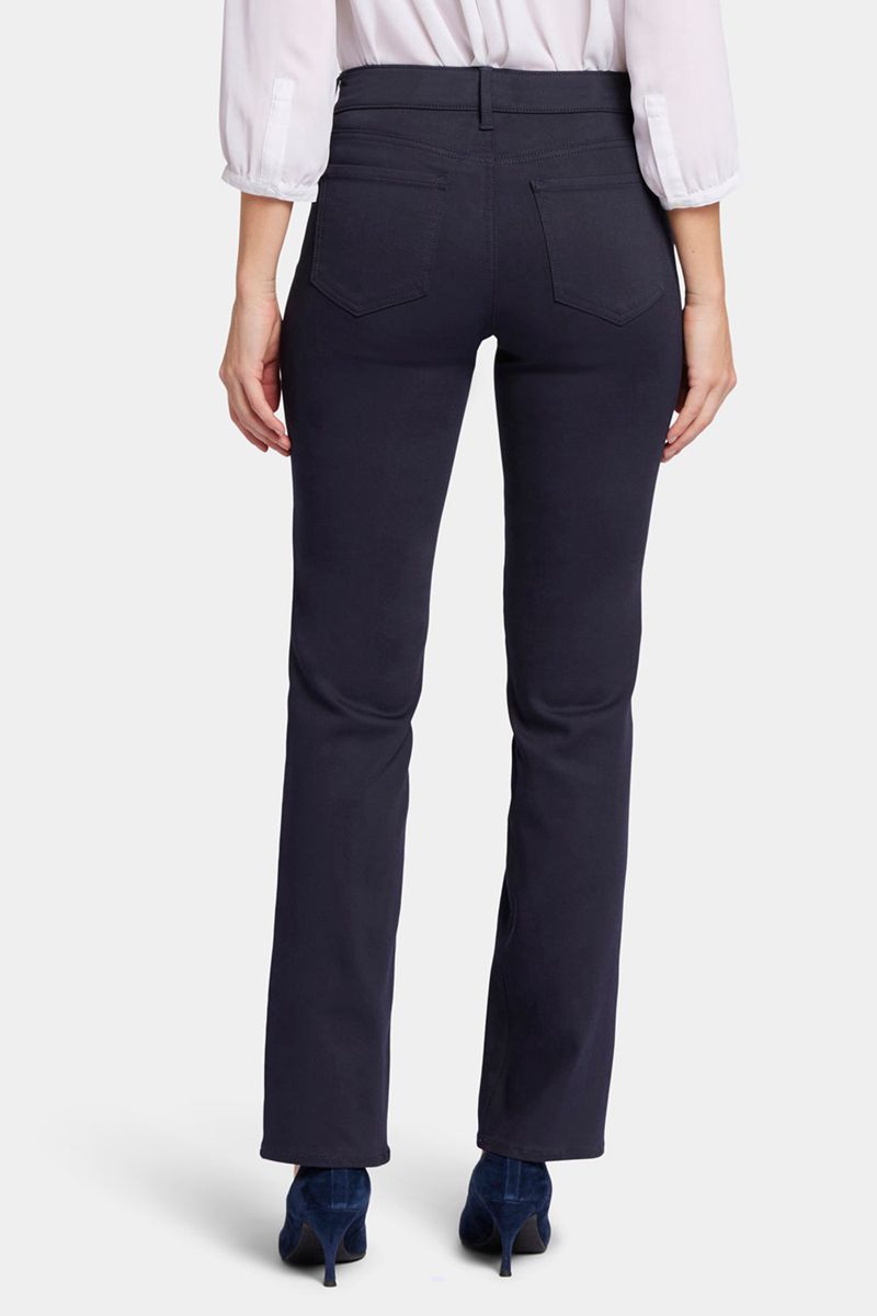 Navy Women's NYDJ Marilyn Straight Jeans | NZ 194OHKEJP