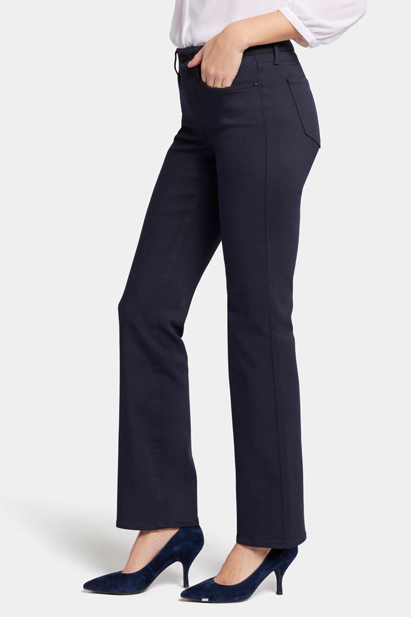 Navy Women's NYDJ Marilyn Straight Jeans | NZ 194OHKEJP