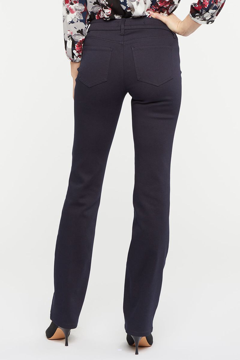 Navy Women's NYDJ Marilyn Straight Jeans | NZ 708HACSXV