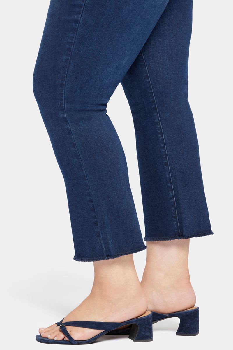 Navy Women's NYDJ Plus Slim Bootcut Ankle Jeans | NZ 254IBFGEA