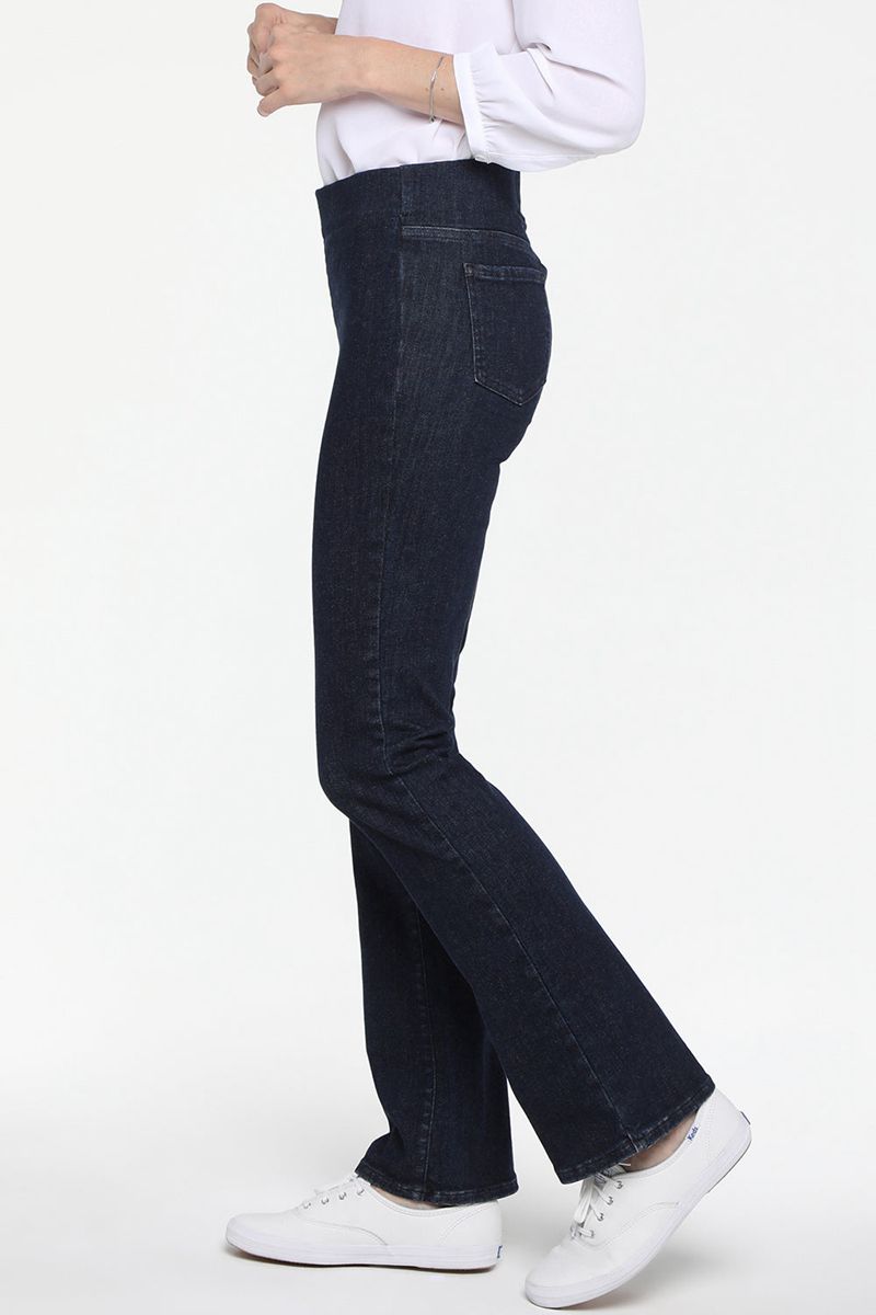 Navy Women's NYDJ Slim Bootcut Pull-On Jeans | NZ 978TSPUBH