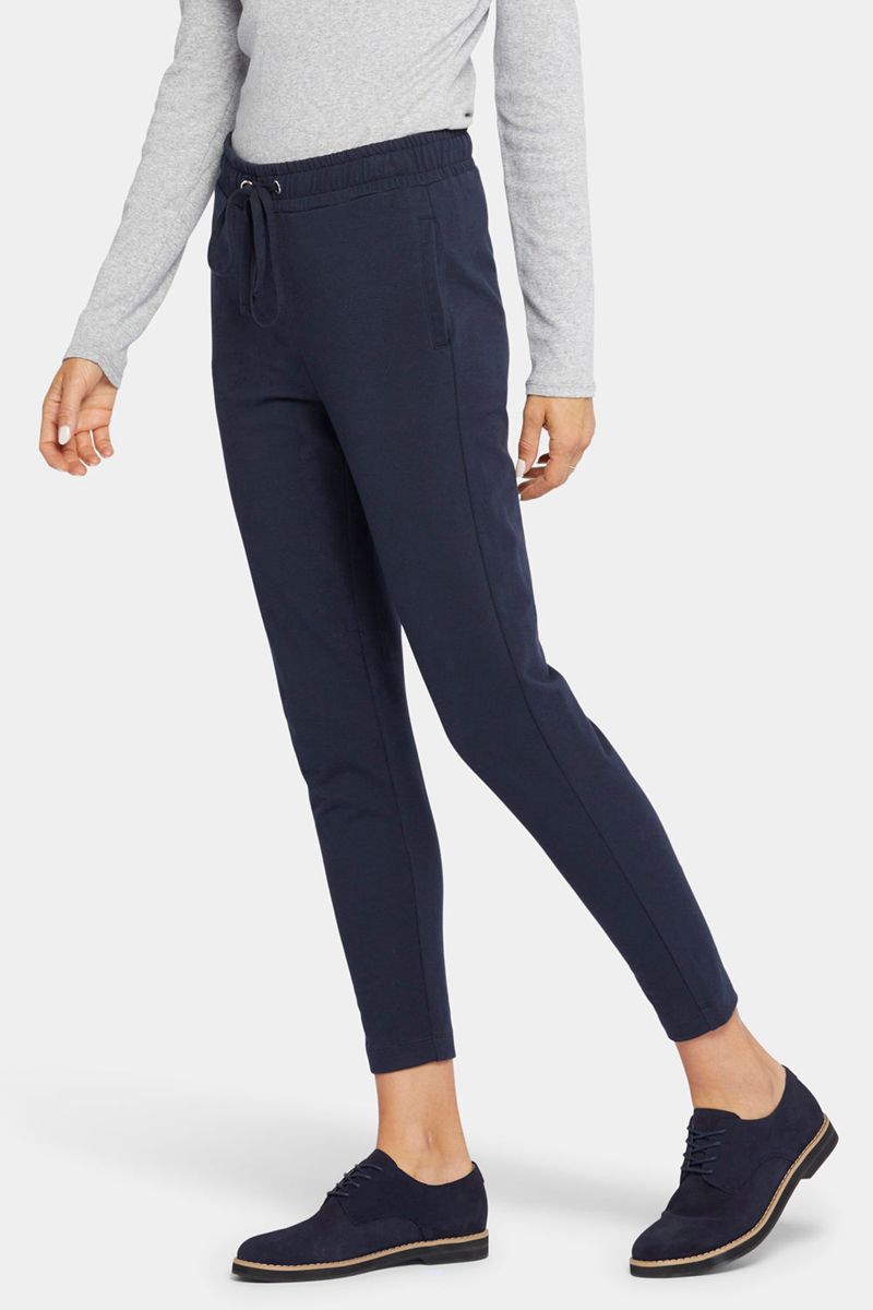 Navy Women's NYDJ Slim Jogger Ankle Pants | NZ 024AZGLXP