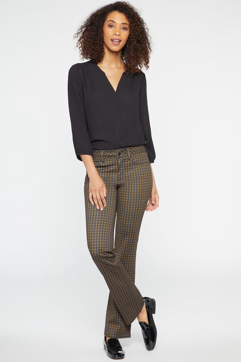 Olive Women's NYDJ Marilyn Straight Pants | NZ 135KSCLTQ