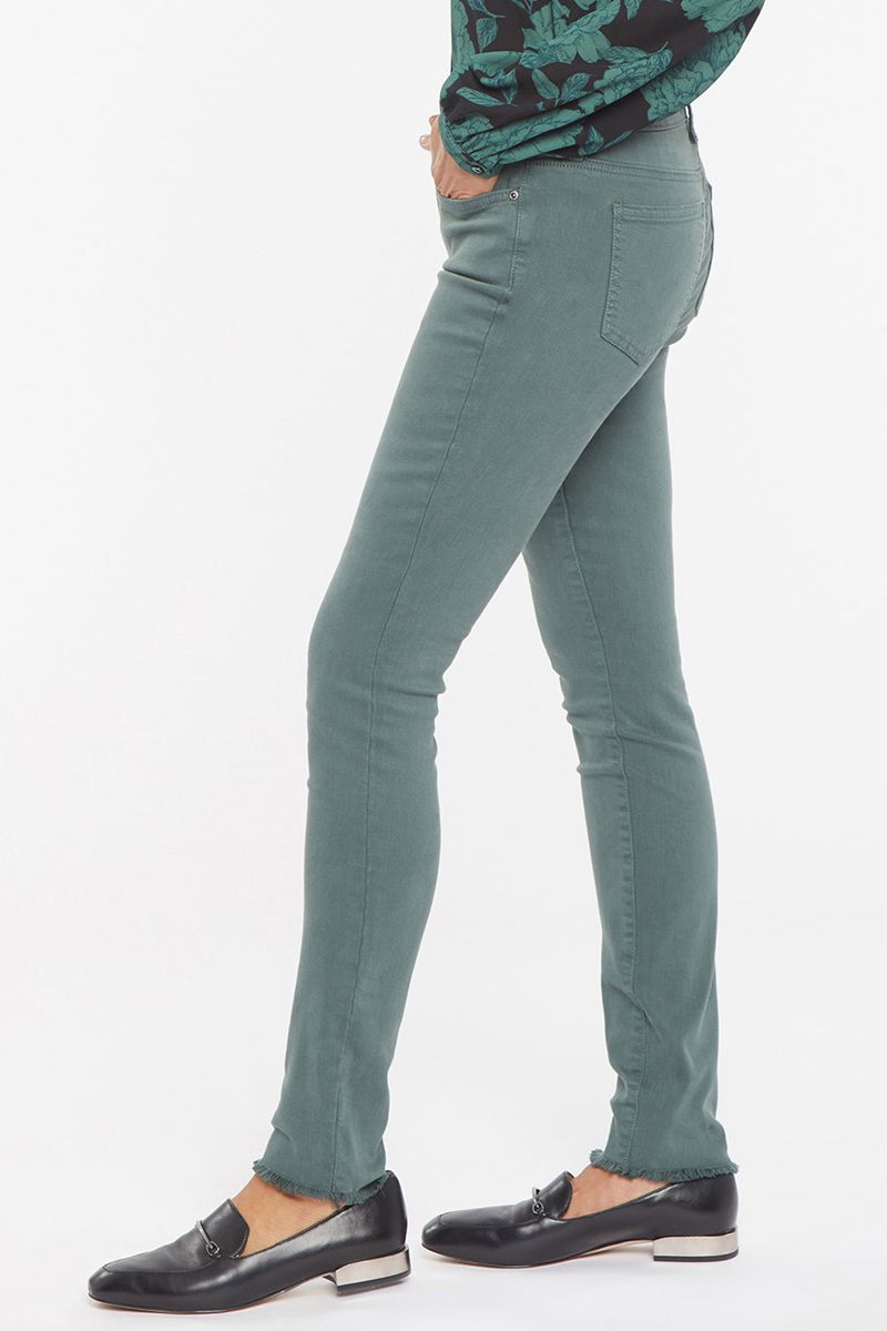 Olive Women's NYDJ Petite Ami Skinny Jeans | NZ 781LVCOAD