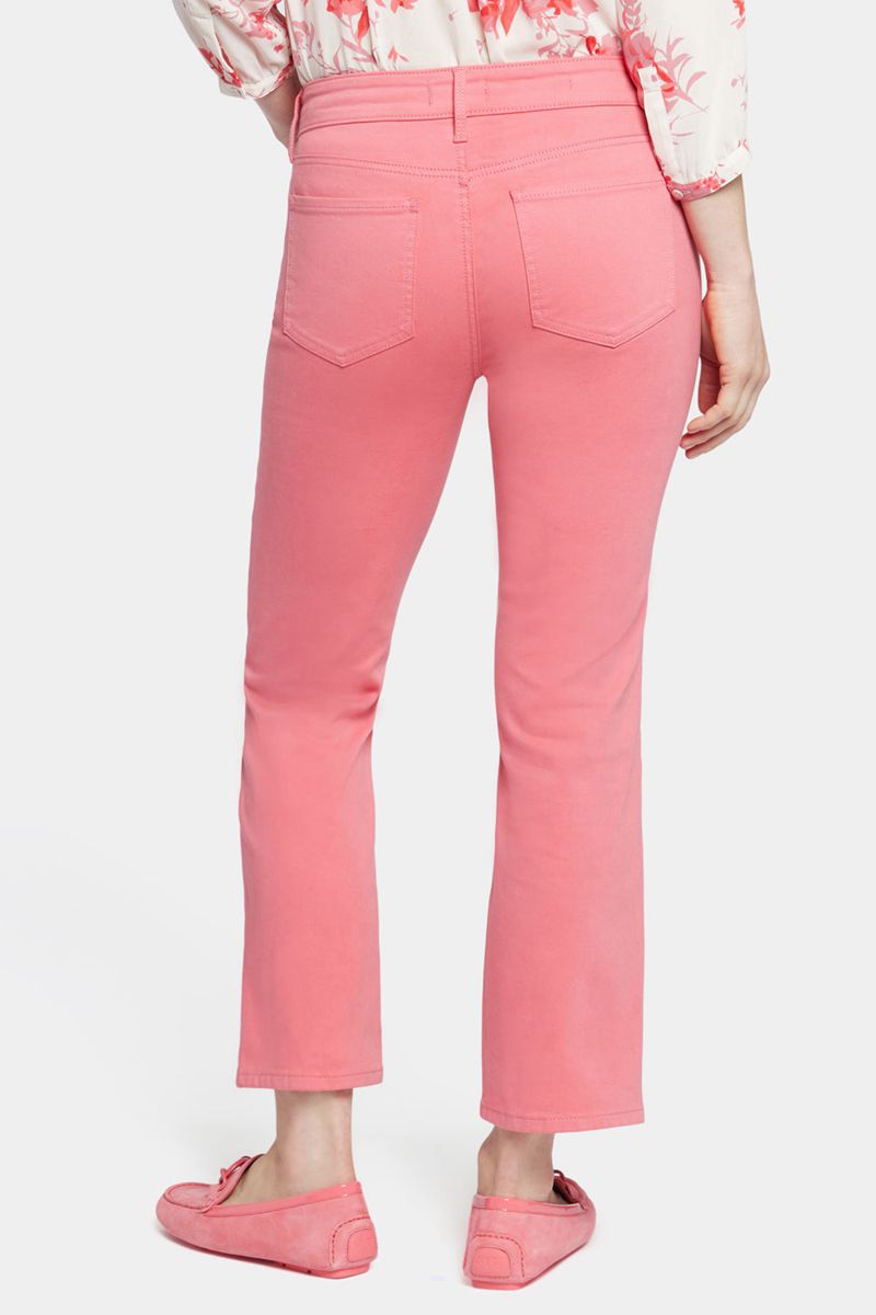 Pink Women's NYDJ Marilyn Straight Ankle Jeans | NZ 531YXKOBP