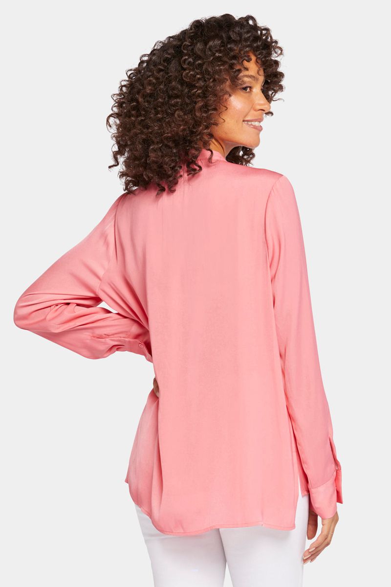 Pink Women's NYDJ Melody Blouse | NZ 360MRHFIJ