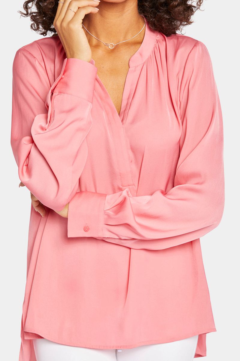 Pink Women's NYDJ Melody Blouse | NZ 360MRHFIJ