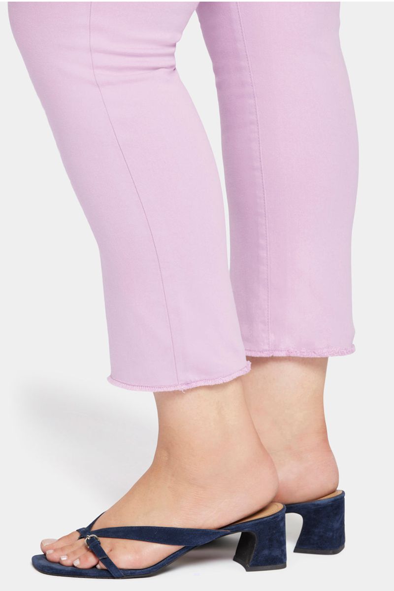 Pink Women's NYDJ Plus Sheri Slim Ankle Jeans | NZ 207UGVWKH