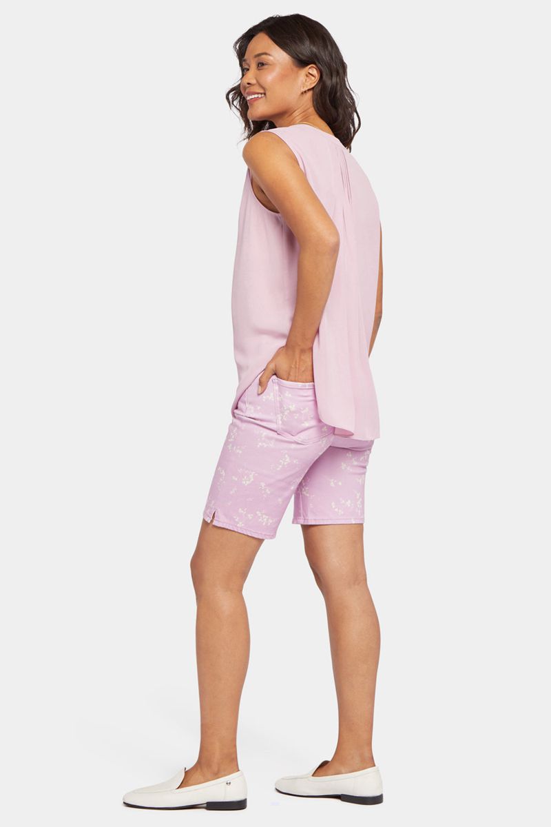 Pink Women's NYDJ Sleeveless Pintuck Blouse | NZ 546EYGPMD