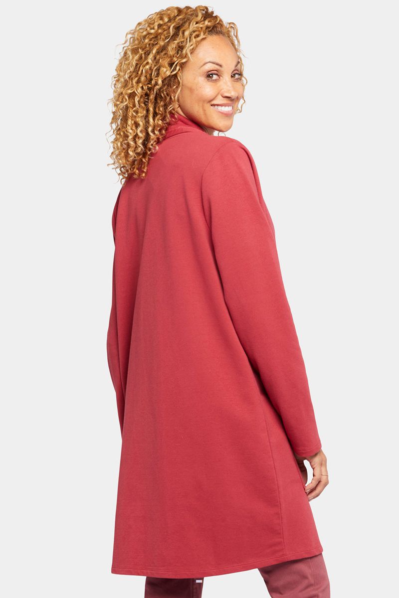 Red Women's NYDJ Open Front Cardigan | NZ 451BANIGY