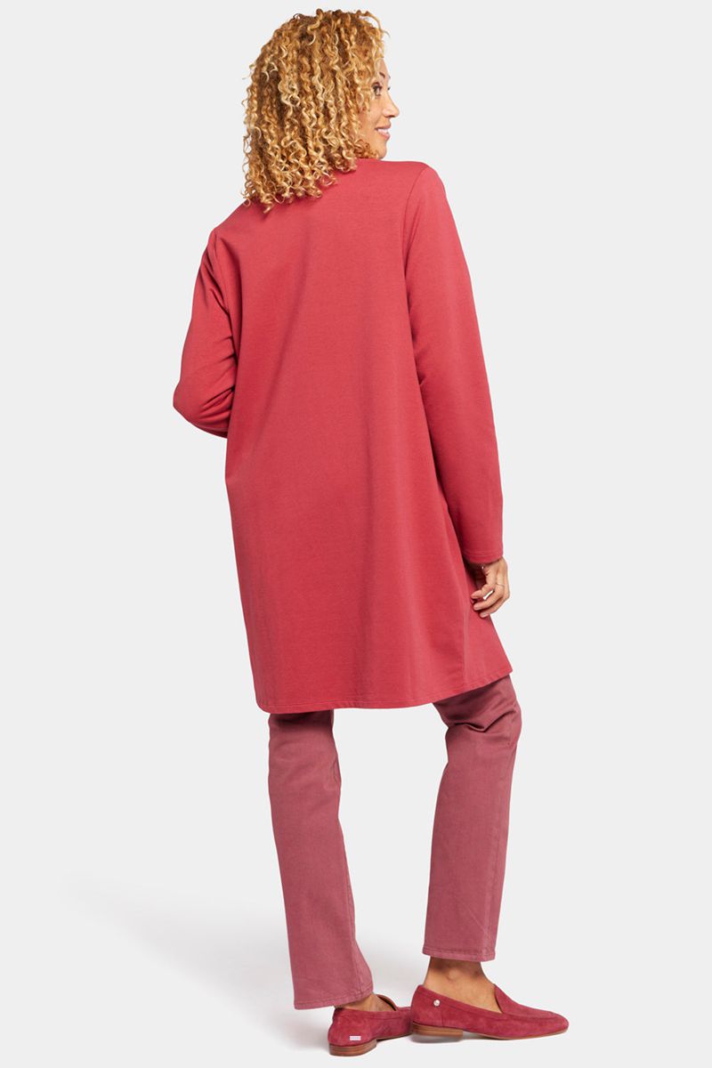 Red Women's NYDJ Open Front Cardigan | NZ 451BANIGY