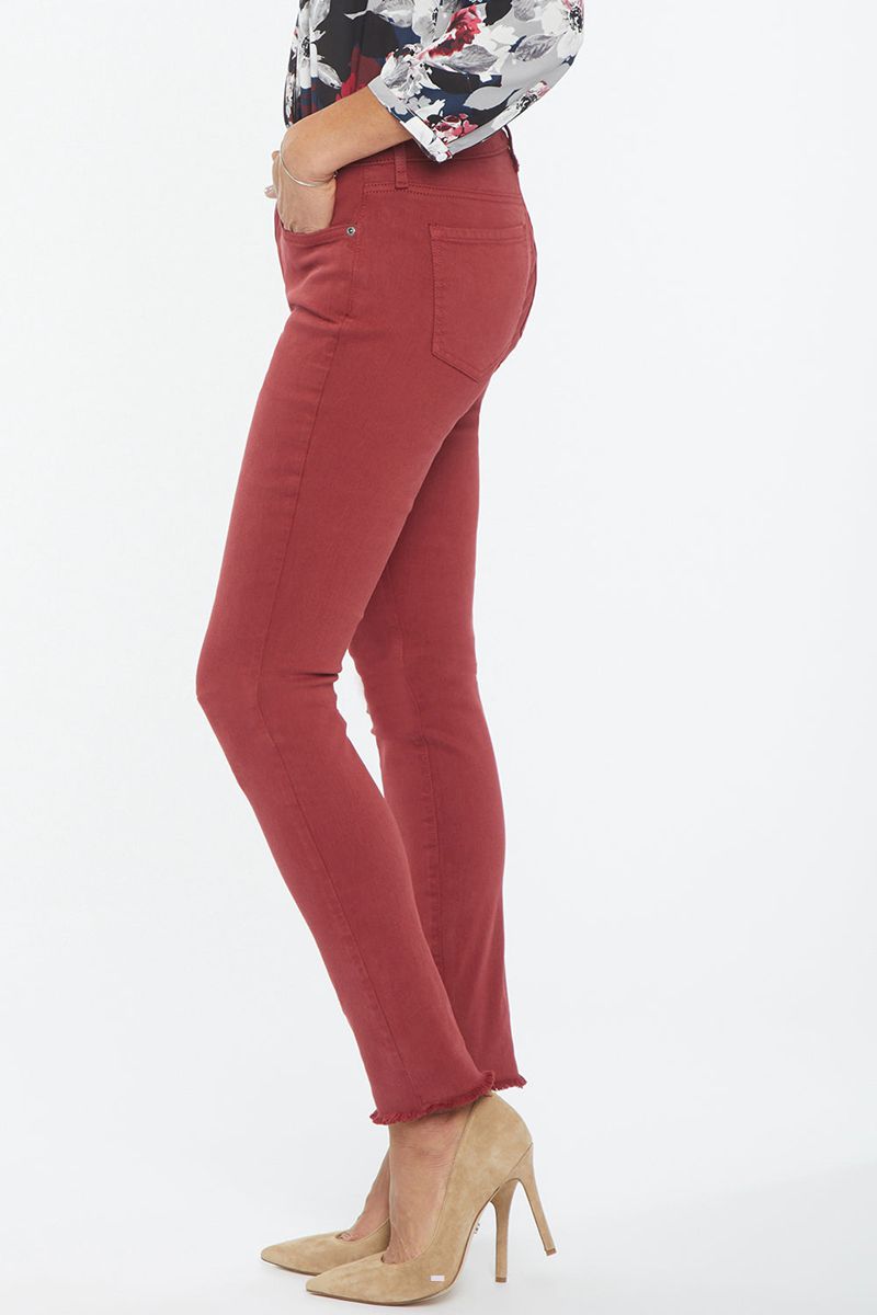 Red Women's NYDJ Petite Ami Skinny Jeans | NZ 703NAWOHB