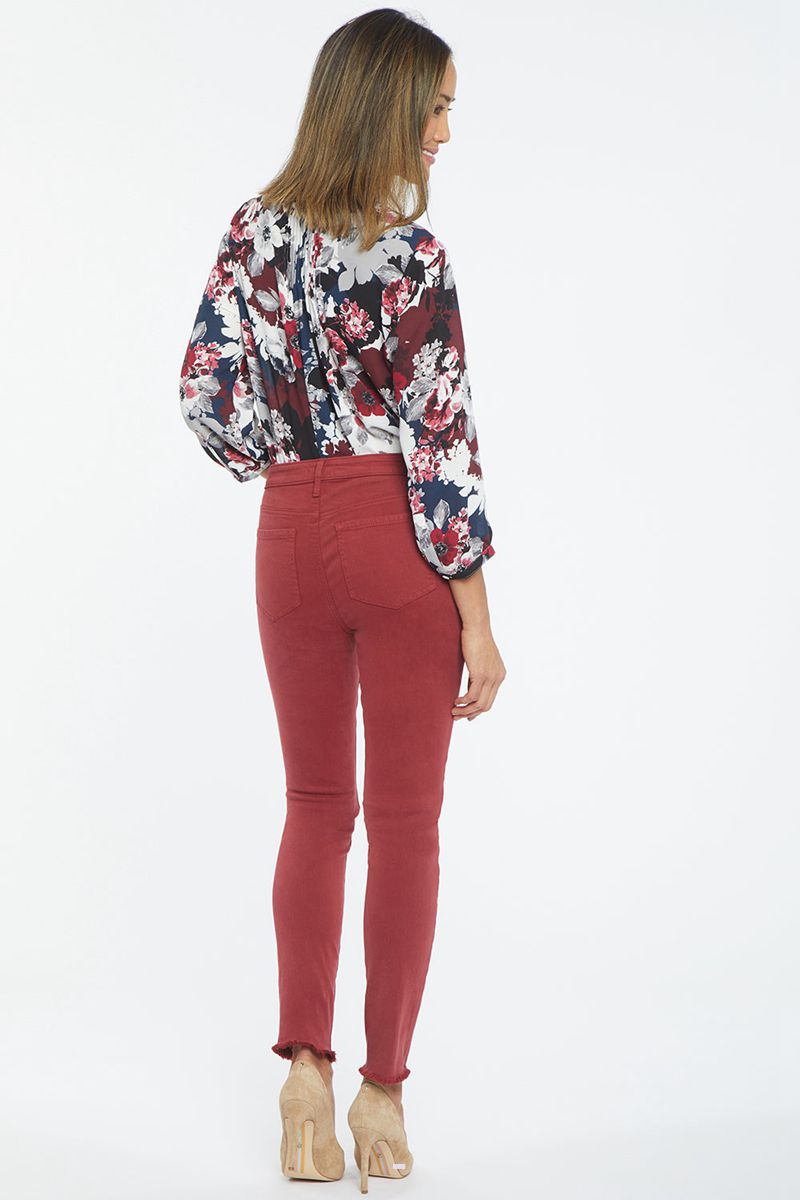 Red Women's NYDJ Petite Ami Skinny Jeans | NZ 703NAWOHB