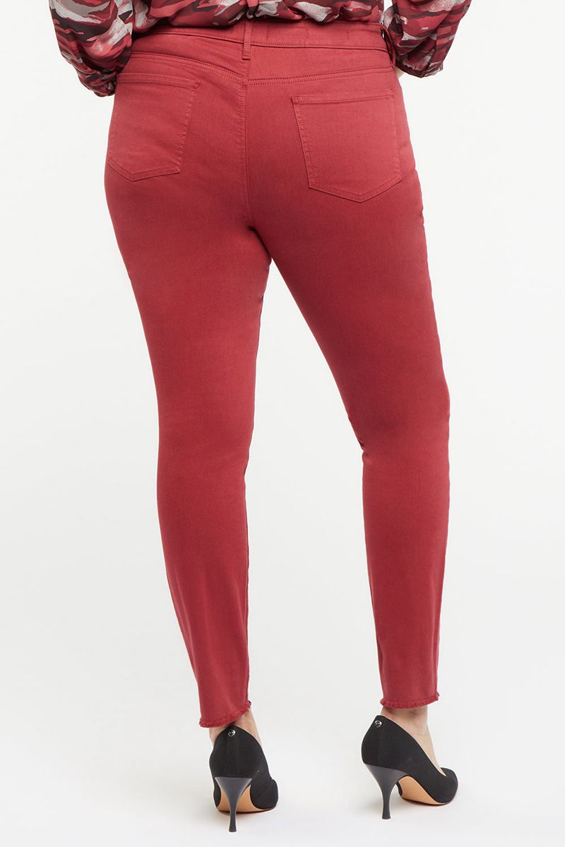 Red Women's NYDJ Plus Ami Skinny Jeans | NZ 791NOKPXG