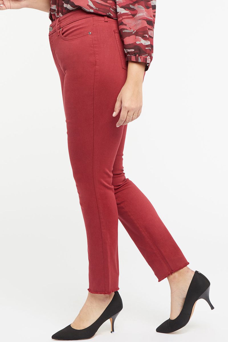 Red Women's NYDJ Plus Ami Skinny Jeans | NZ 791NOKPXG