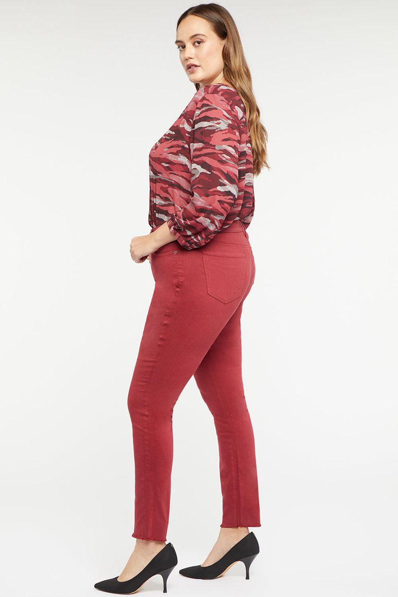 Red Women's NYDJ Plus Ami Skinny Jeans | NZ 791NOKPXG