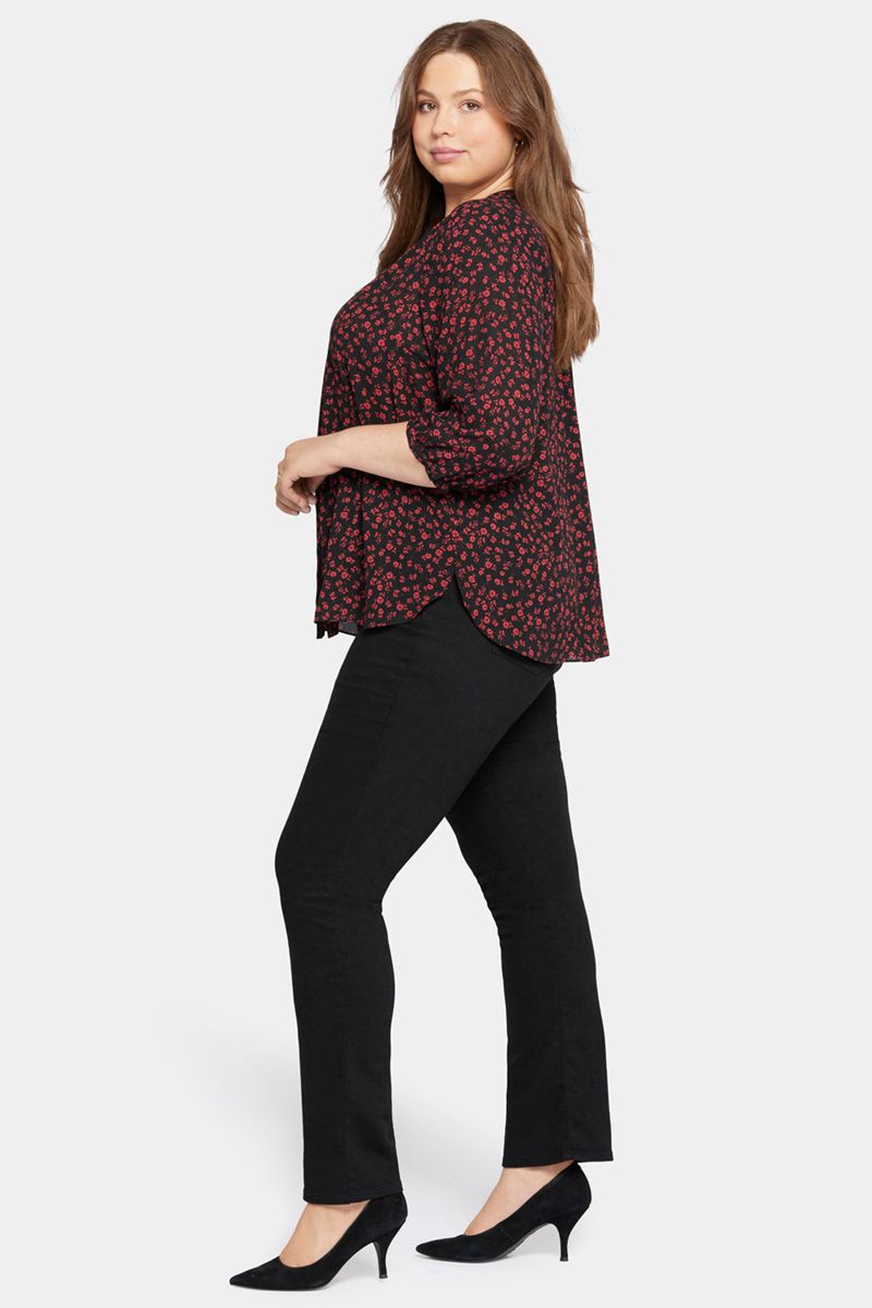 Red Women's NYDJ Plus Pintuck Blouse | NZ 902XDTRHI