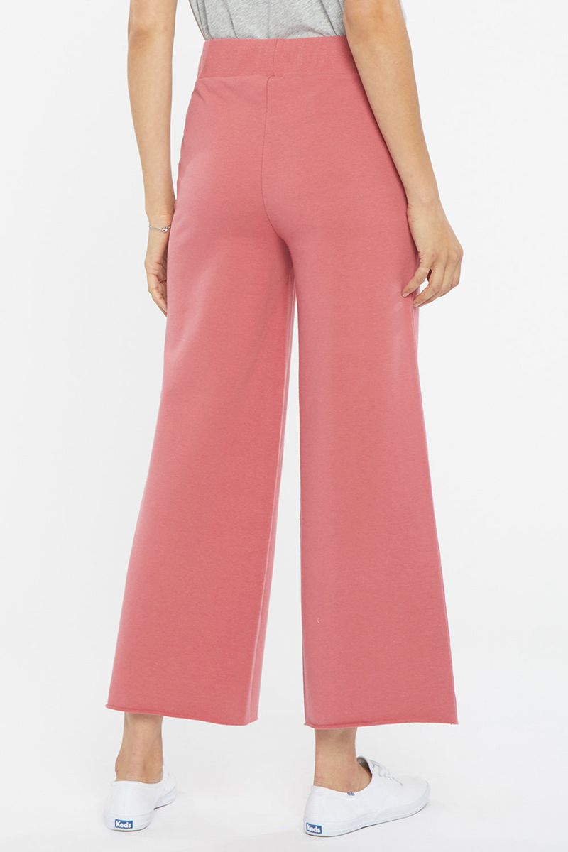 Rose Women's NYDJ Drawstring Wide Leg Ankle Pants | NZ 037LHIXBT