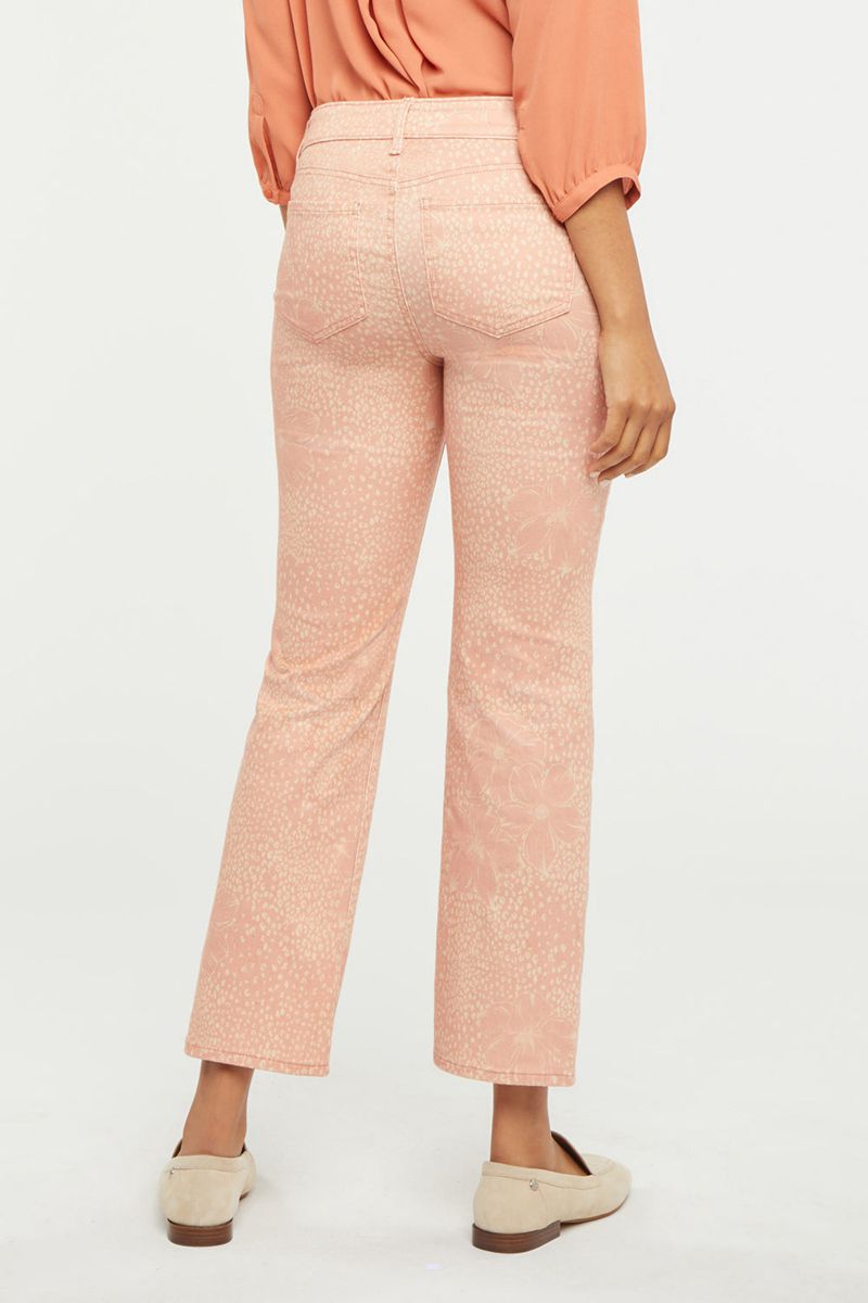 Rose Women's NYDJ Petite Marilyn Straight Ankle Jeans | NZ 675AHKXGY