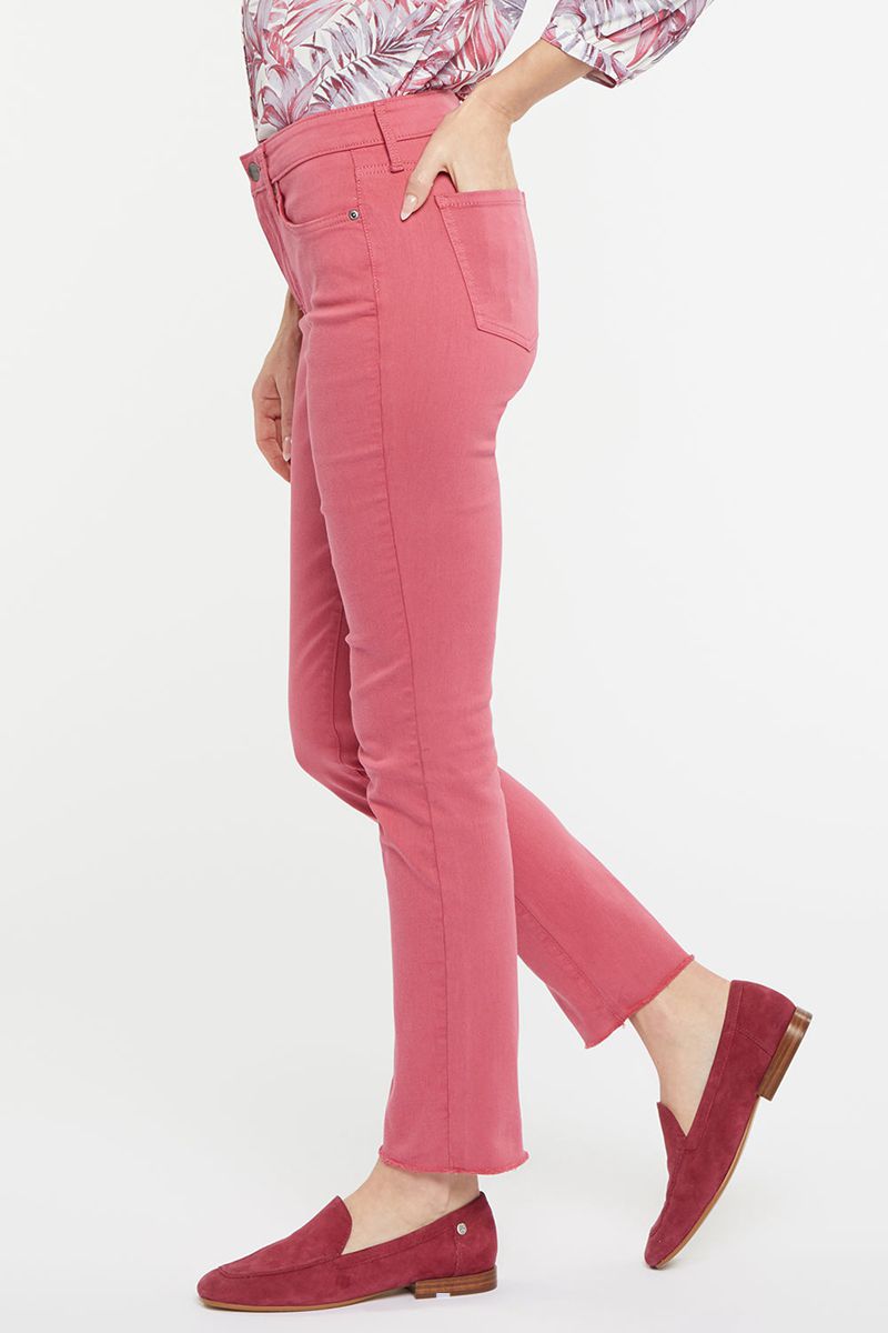 Rose Women's NYDJ Sheri Slim Ankle Jeans | NZ 639EOTQAM