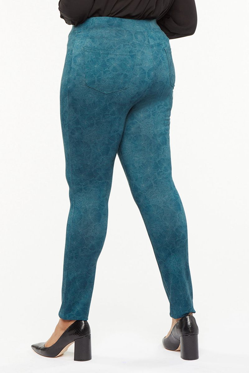 Turquoise Women's NYDJ Plus Modern Leggings | NZ 362FTNZYE