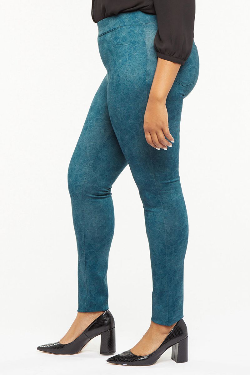 Turquoise Women's NYDJ Plus Modern Leggings | NZ 362FTNZYE