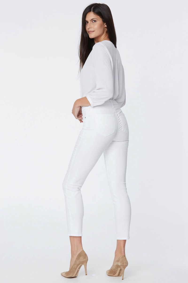 White Women's NYDJ Alina Skinny Ankle Jeans | NZ 205LXVODA