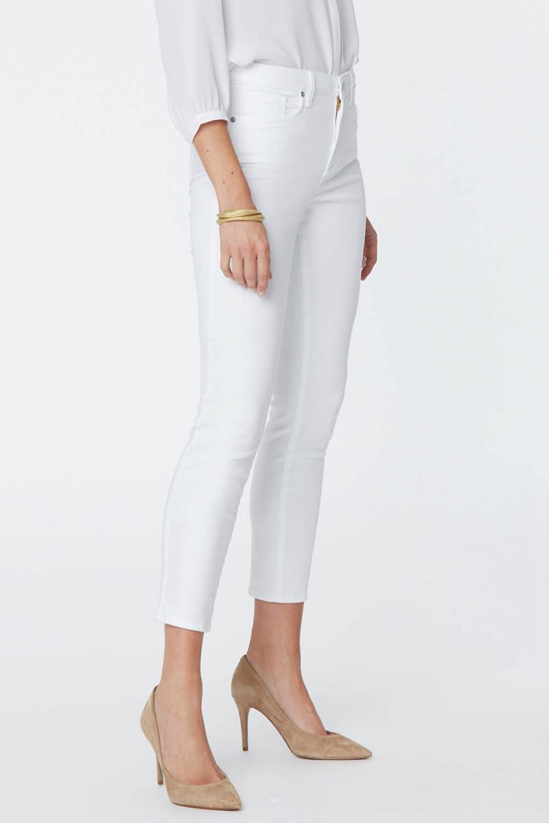 White Women's NYDJ Alina Skinny Ankle Jeans | NZ 205LXVODA