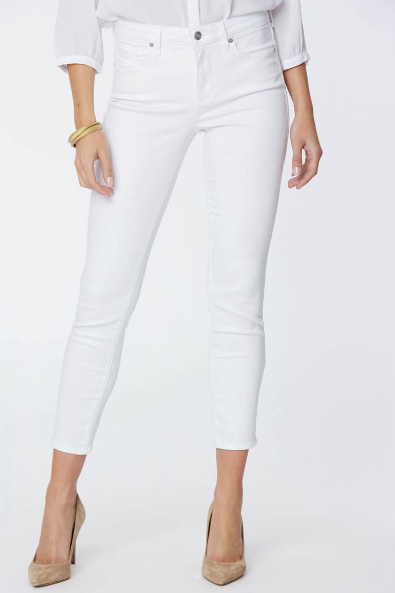 White Women's NYDJ Alina Skinny Ankle Jeans | NZ 205LXVODA