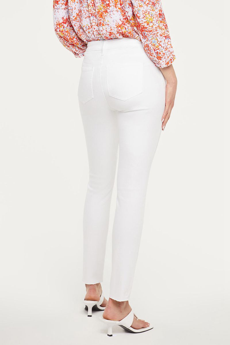 White Women's NYDJ Alina Skinny Ankle Jeans | NZ 540BPXYNH