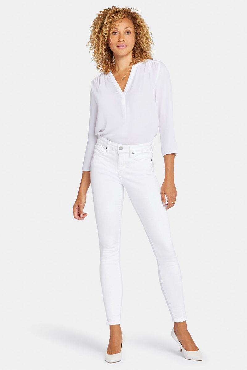 White Women's NYDJ Ami Skinny Jeans | NZ 547FYUOQX