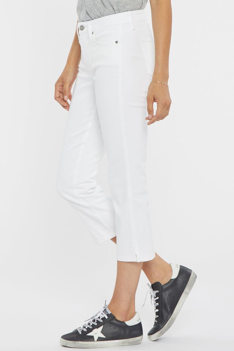 White Women's NYDJ Chloe Capri Jeans | NZ 572UCMIBG