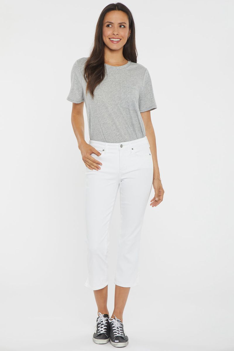 White Women's NYDJ Chloe Capri Jeans | NZ 572UCMIBG