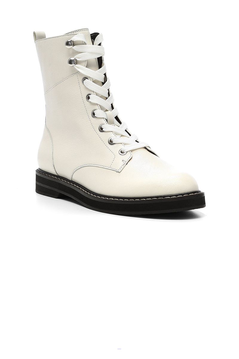 White Women\'s NYDJ Estella Lace-Up Boots | NZ 659VNJADR