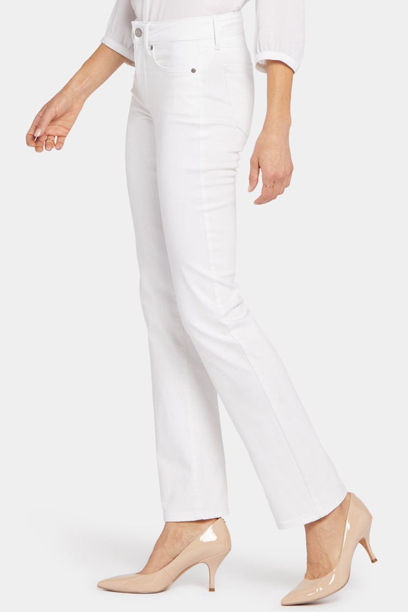 White Women's NYDJ Marilyn Straight Jeans | NZ 640STAHWM