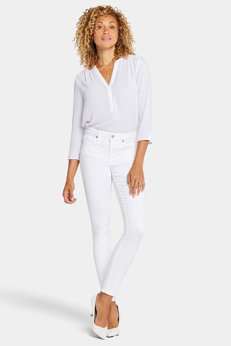 White Women's NYDJ Petite Ami Skinny Jeans | NZ 156WOEXDZ