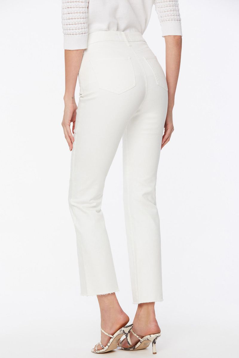 White Women's NYDJ Petite Slim Bootcut Ankle Jeans | NZ 849ZWFITC