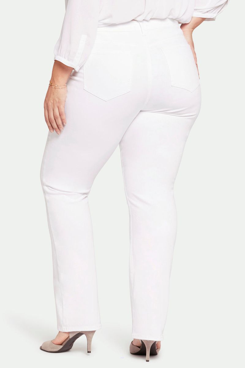 White Women's NYDJ Plus Barbara Bootcut Jeans | NZ 465DGZMNF