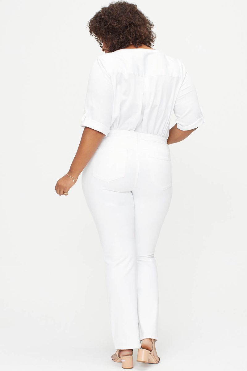 White Women's NYDJ Plus Barbara Bootcut Jeans | NZ 893YDKWLU