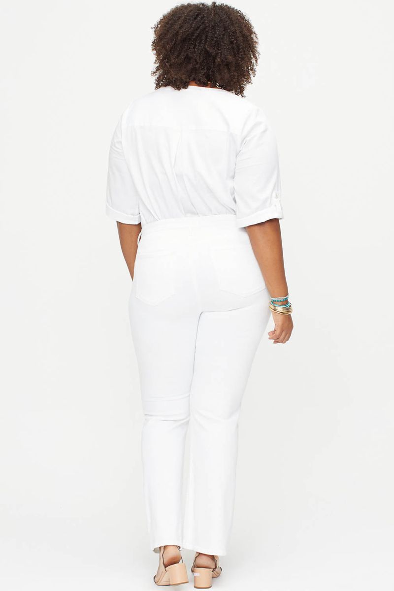 White Women's NYDJ Plus Barbara Bootcut Jeans | NZ 893YDKWLU