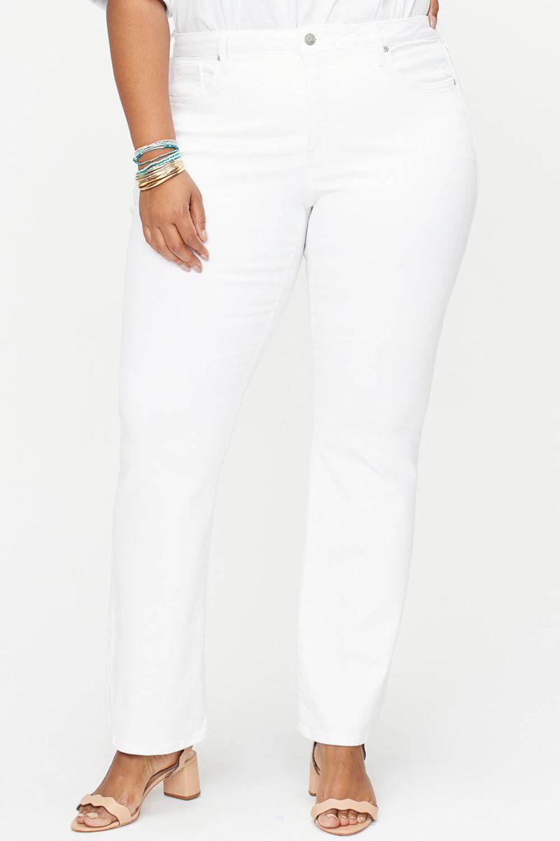 White Women\'s NYDJ Plus Barbara Bootcut Jeans | NZ 893YDKWLU