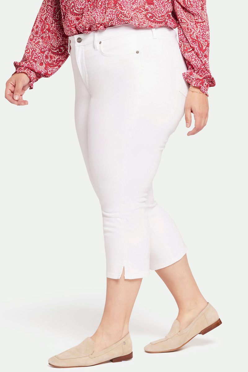 White Women's NYDJ Plus Chloe Capri Jeans | NZ 341MIOXVR