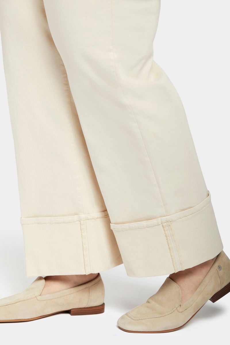 White Women's NYDJ Plus Teresa Wide Leg Jeans | NZ 578BMWTOF