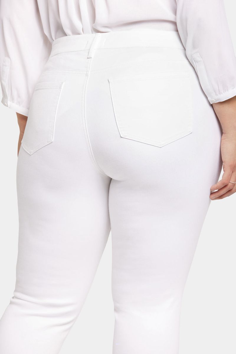 White Women's NYDJ Plus Waist-Match™ Marilyn Straight Jeans | NZ 609RPYWKA