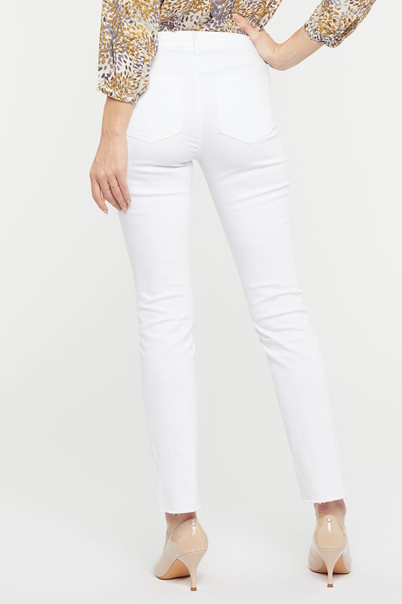 White Women's NYDJ Sheri Slim Ankle Jeans | NZ 261LEXOJC