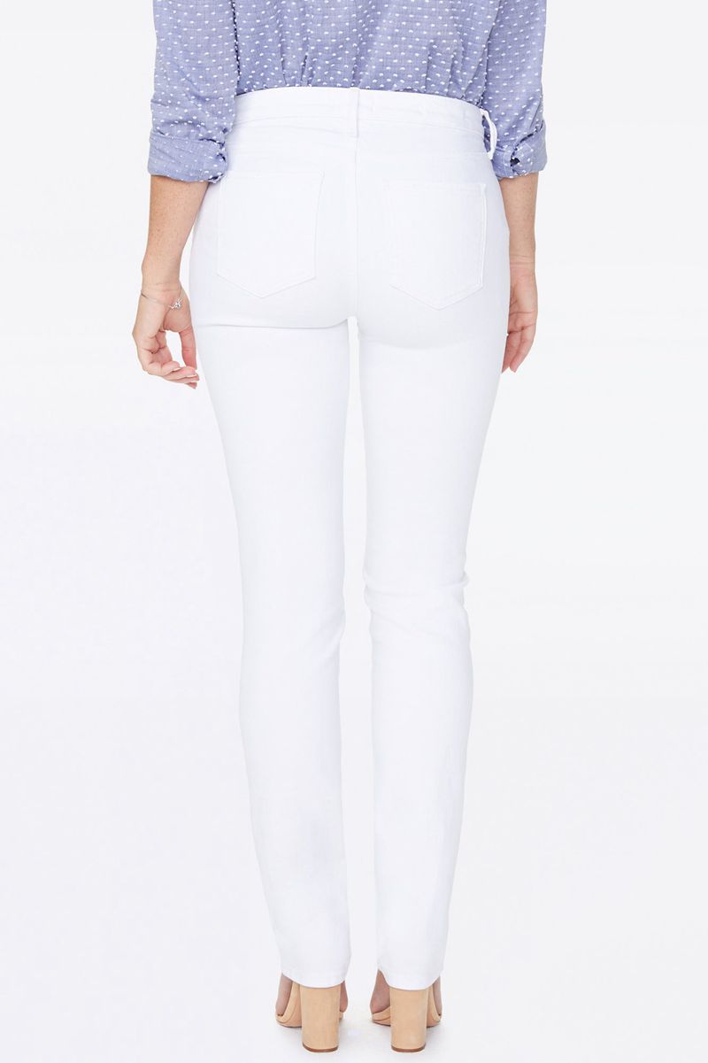 White Women's NYDJ Sheri Slim Jeans | NZ 162WBTPJQ