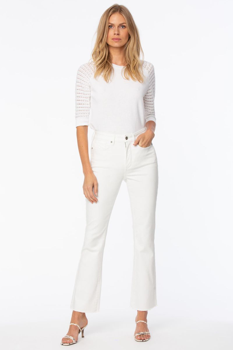 White Women's NYDJ Slim Bootcut Ankle Jeans | NZ 791CGZWBO